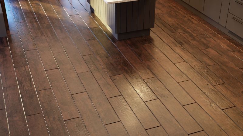 Modern Hardwood Kitchen Floor